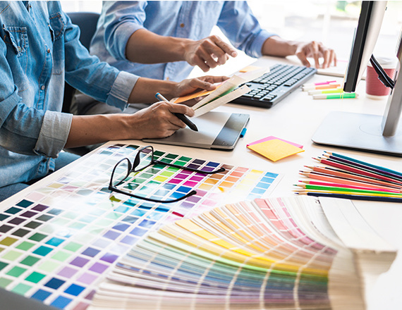 Diseño gráfico y preparación de artes finales