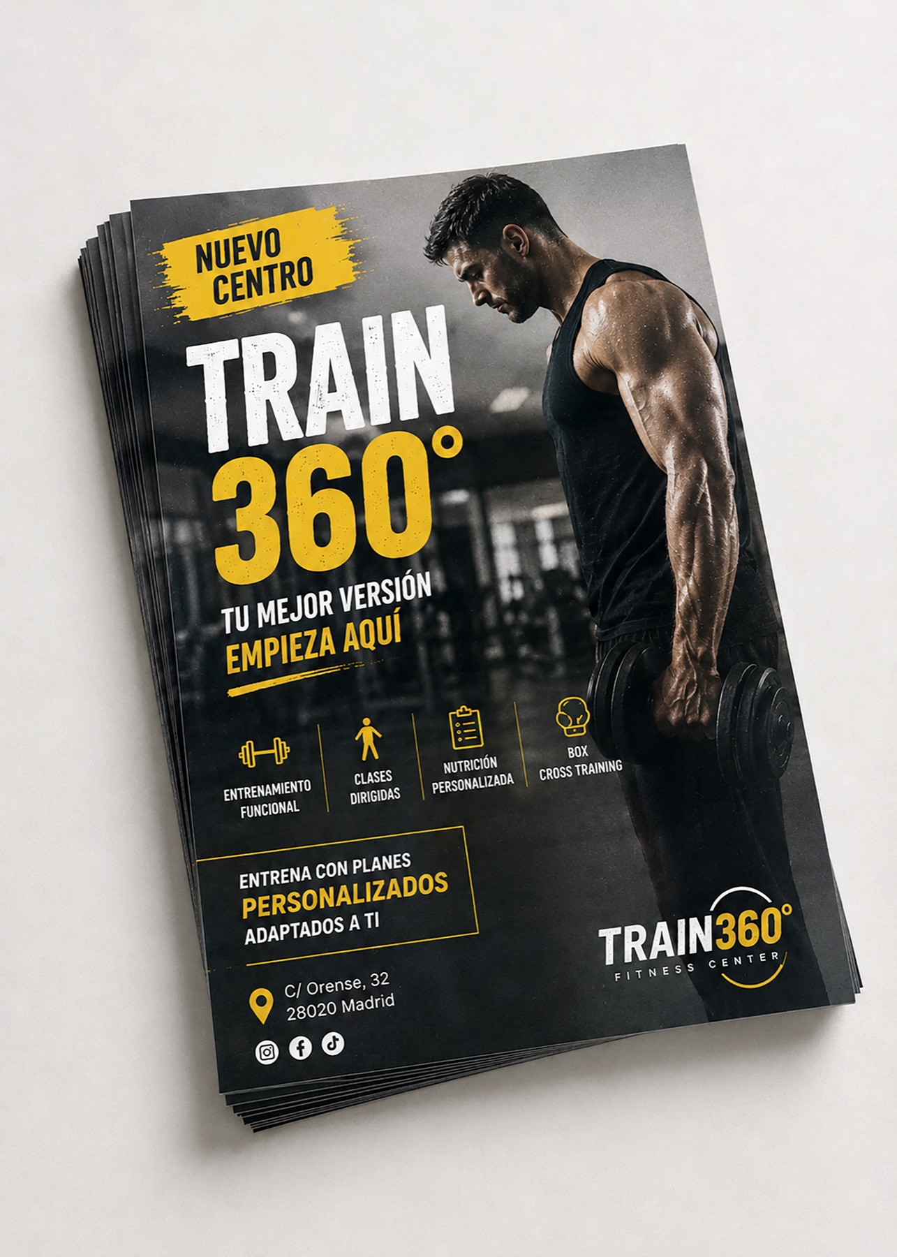Flyers promocionales impresos