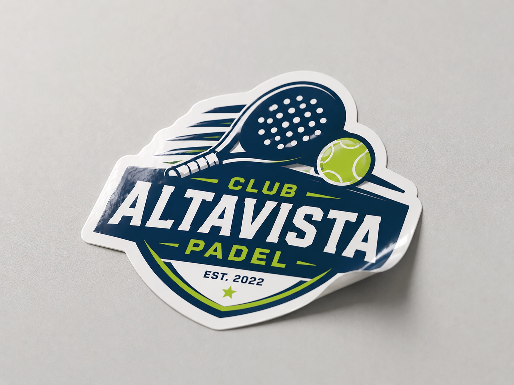 Pegatina troquelada personalizada